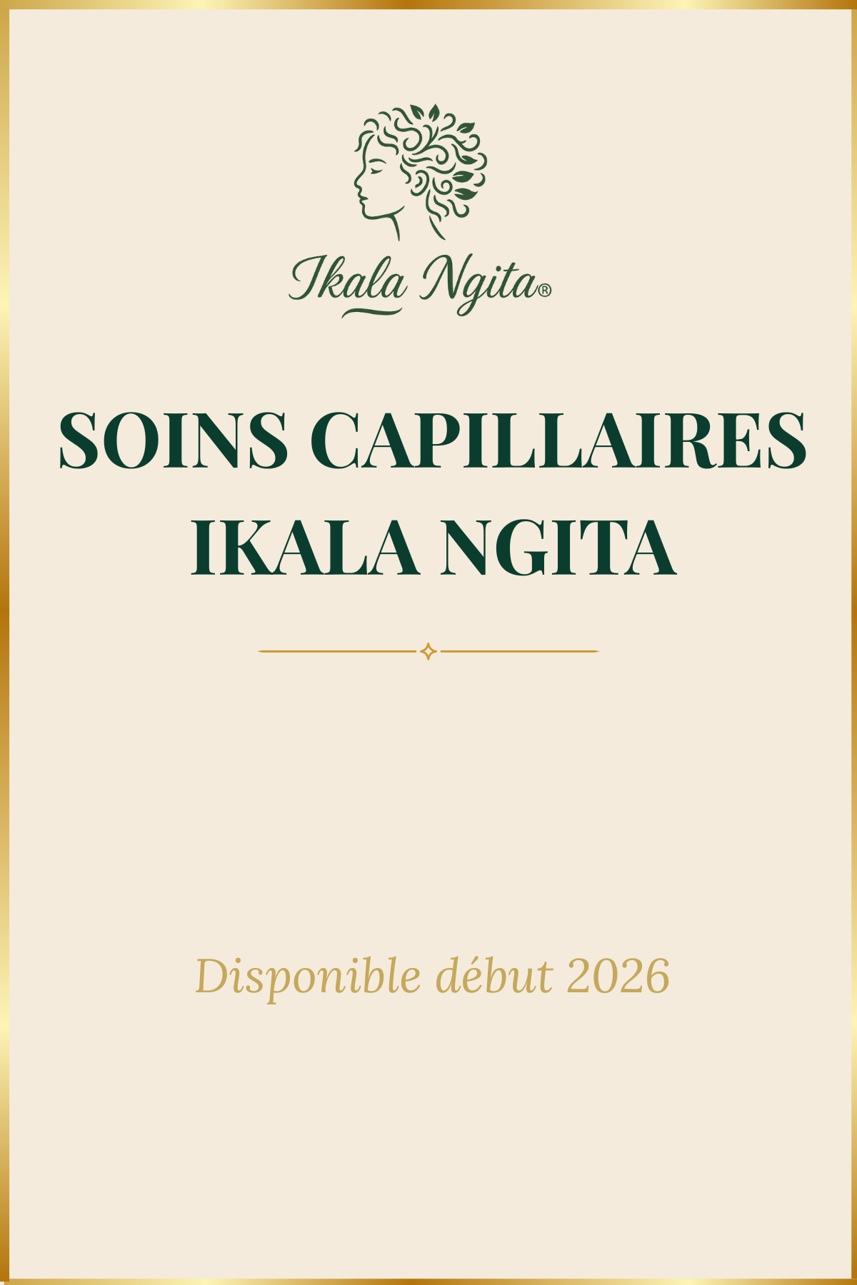 Duo de soins Ikala Ngita – Shampoing purifiant & Leave-in douceur / Disponible bientôt