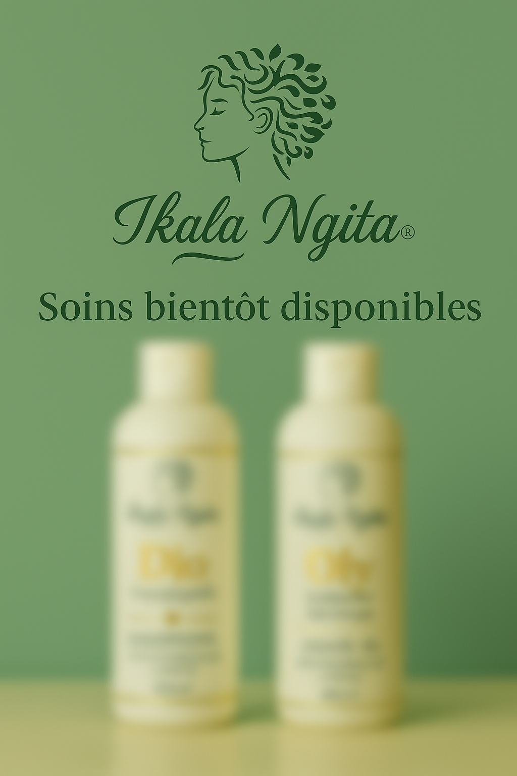 Duo de soins Ikala Ngita – Shampooing purifiant & Leave-in douceur / Disponible bientôt