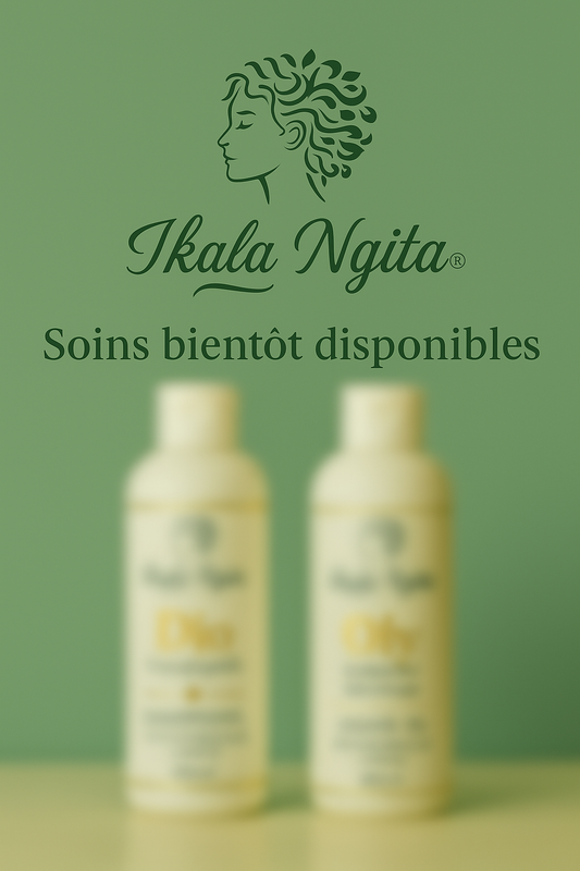 Duo de soins Ikala Ngita – Shampooing purifiant & Leave-in douceur / Disponible bientôt
