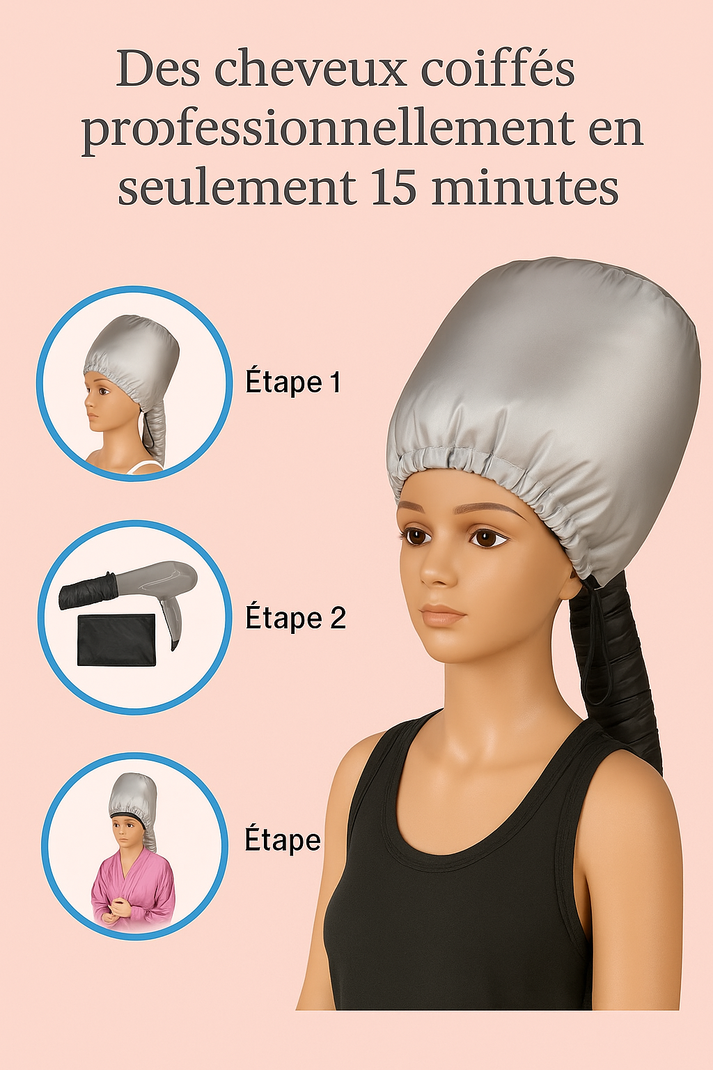 Bonnet Soufflant pour Sèche-Cheveux – Ikala Ngita